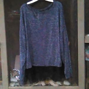 Women's gray blouse